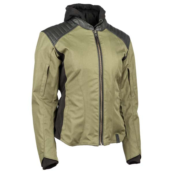 Speed & Strength Womens Daydream Textile Jacket Olive 2XL Women's - Driven Powersports