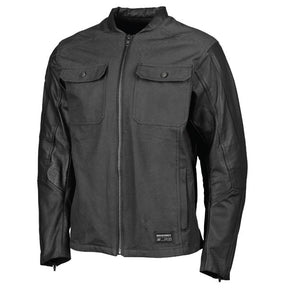 Speed & Strength Band of Brothers Mens Leather Jacket Black 4XL Men's - Driven Powersports