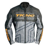 Teknic Traverse Men's Waterproof Textile Jacket Orange/Grey/Black 2XL Men's - Driven Powersports