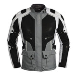 Teknic Terrain Women's Waterproof Textile Jacket White/Black/Grey 2XL Women's - Driven Powersports