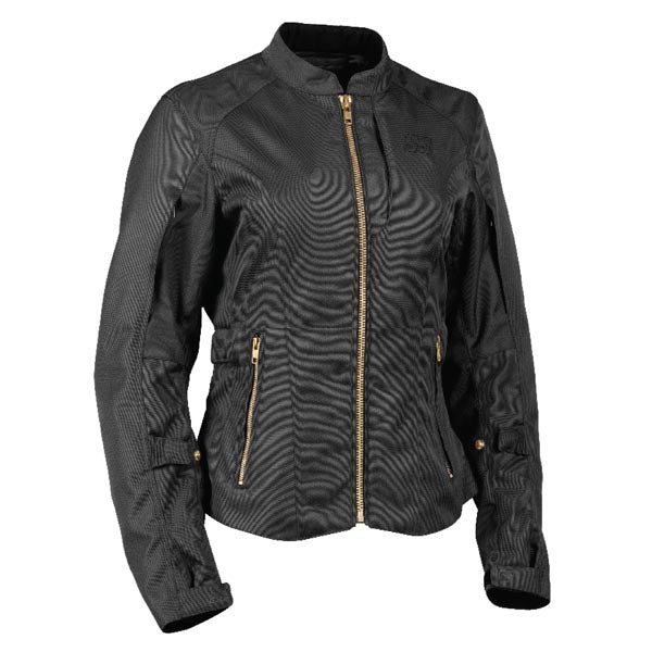 Speed & Strength To The Nines Womens Textile Jacket Black Plus 3 Women's - Driven Powersports