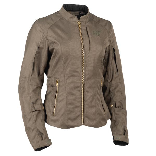 Speed & Strength To The Nines Womens Textile Jacket Olive Plus 1 Women's - Driven Powersports