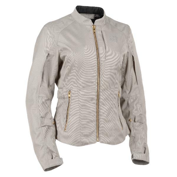 Speed & Strength To The Nines Womens Textile Jacket Cream Plus 3 Women's - Driven Powersports