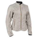 Speed & Strength To The Nines Womens Textile Jacket Cream Plus 3 Women's - Driven Powersports