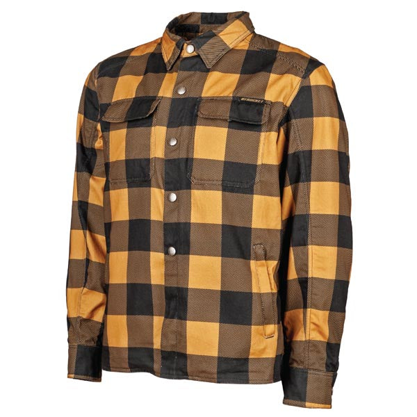 Joe Rocket Mission 2.0 Mens Protective Moto Shirt Tan/Black 4XL Men's - Driven Powersports
