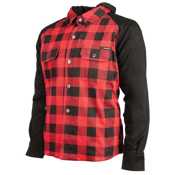 Joe Rocket Richmond Men's Performance Casual Jacket Red Men's 2XL - Driven Powersports