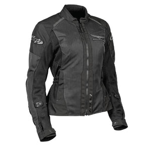 Joe Rocket Honda Goldwing Stratos Womens Mesh Jacket Black Plus 3 Women's - Driven Powersports