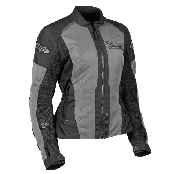 Joe Rocket Honda Goldwing Stratos Womens Mesh Jacket Grey Plus 3 Women's - Driven Powersports