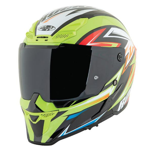 Joe Rocket RKT 240-Series Reactor Full Face Helmet Lime Large - Driven Powersports