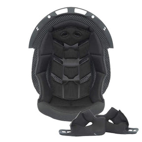Joe Rocket RKT240 Helmet Replacement Liner Kit (Top+Cheeks) Black 2XL - Driven Powersports