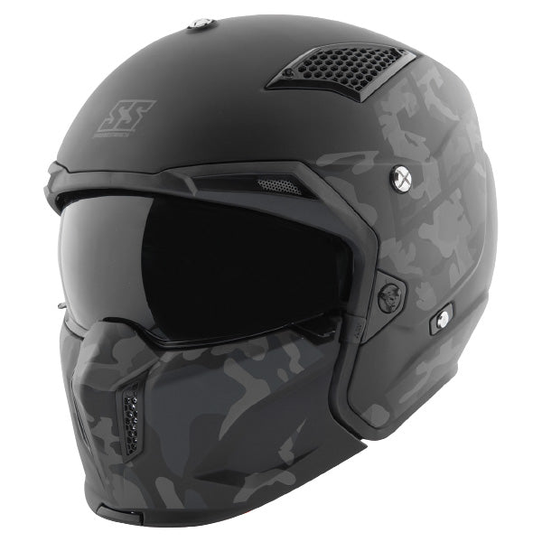 SPEED & STRENGTH SS2400 OPEN FACE HELMET Camouflage XL - Driven Powersports