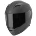 SPEED & STRENGTH S&S SOLID SPEED SS1650 FULL FACE HELMET Matte Black Small - Driven Powersports