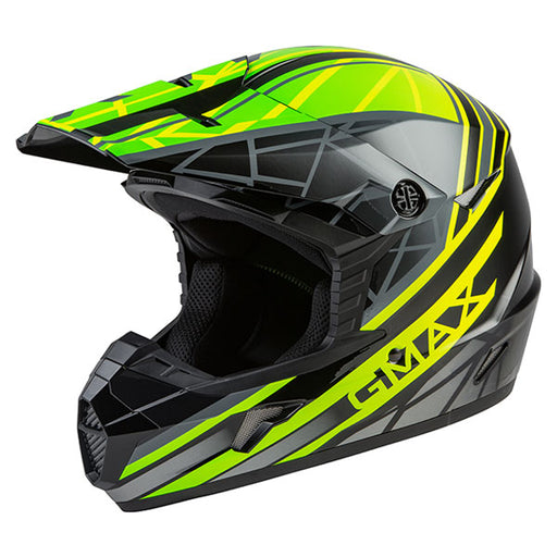 GMAX MX46Y MX YOUTH HELMET High-Visibility Youth Small - Driven Powersports