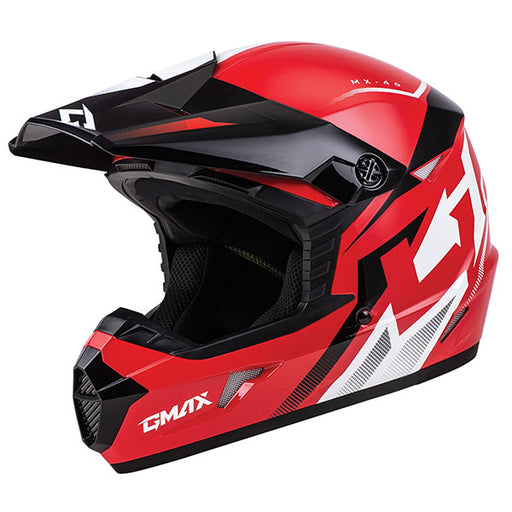 GMAX MX46Y COMPOUND MX YOUTH HELMET Red Youth Small - Driven Powersports