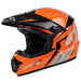 GMAX MX46Y COMPOUND MX YOUTH HELMET Orange Youth Large - Driven Powersports