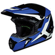 GMAX MX46Y CYCLUS MX YOUTH HELMET Black/Blue Youth Medium - Driven Powersports