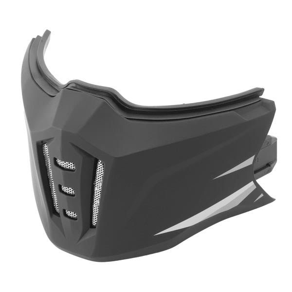 Speed & Strength SS2450 Helmet Replacement Jaw White/Grey - Driven Powersports