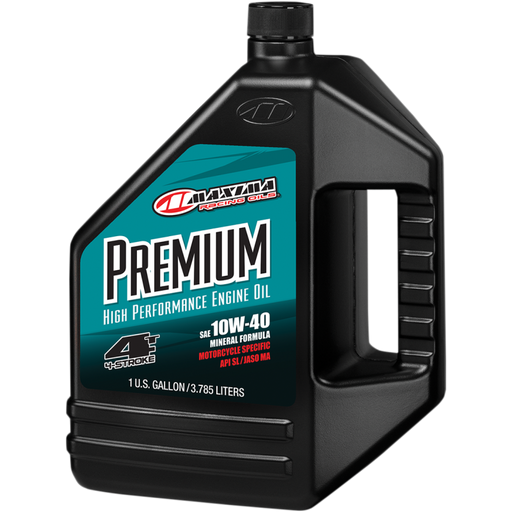 MAXIMA RACING OILS MAXUM4 PREMIUM 10W40 128OZ/3.8L Front - Driven Powersports