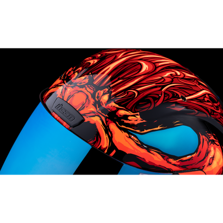 ICON HELMET AIRFORM MIPS MANIK'RR Red Front - Driven Powersports