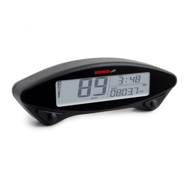 KOSO NORTH AMERICA EX-02 SPEEDOMETER WITH GPS SENSOR (BA048GPS) - Driven Powersports