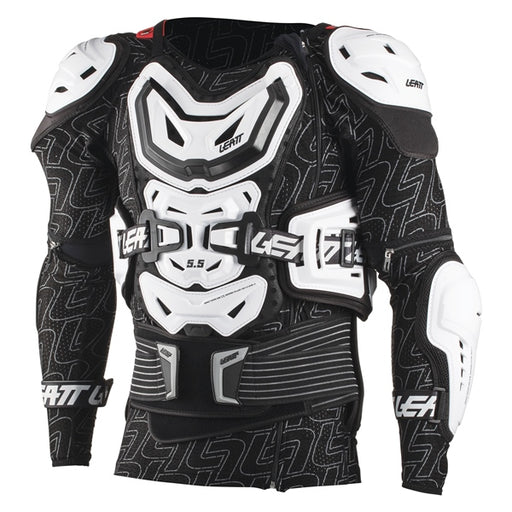 LEATT BODY PROTECTOR 5.5 White SM-MD - Driven Powersports