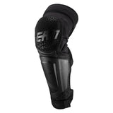 Leatt 3DF Hybrid Ext Knee & Shin Guard - Black 2XL Black 2XL - Driven Powersports