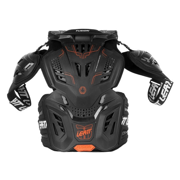 LEATT VEST FUSION SNX 3.0 ISR Black 2XL - Driven Powersports