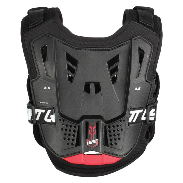 Leatt 2.5 Mini Chest Protector Black/Red - Driven Powersports