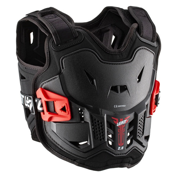 Leatt 2.5 Mini Chest Protector Black/Red - Driven Powersports
