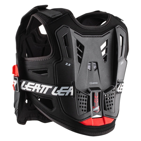 Leatt 2.5 Mini Chest Protector Black/Red - Driven Powersports