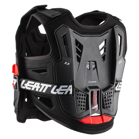Leatt 2.5 Mini Chest Protector Black/Red - Driven Powersports