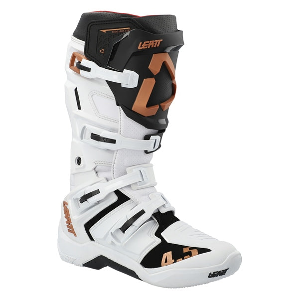 LEATT BOOT 4.5 White 7 - Driven Powersports