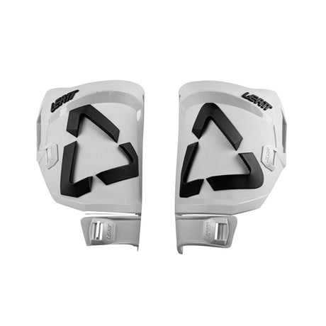Leatt 5.5 Shin Plate Kit White/Black - Driven Powersports