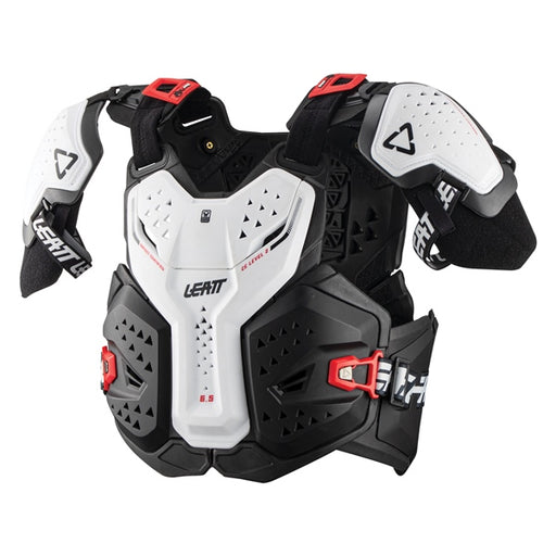 LEATT CHEST PROTECT 6.5 PRO White SM-MD - Driven Powersports