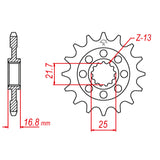 JT SPROCKETS SPROCKET FRONT 520 16T - Driven Powersports