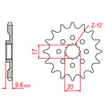 JT SPROCKETS SPROCKET FRONT 428 13T - Driven Powersports