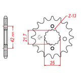 JT SPROCKETS SPROCKET FRONT 530 15T - Driven Powersports