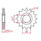 JT SPROCKETS SPROCKET FRONT 530 16T - Driven Powersports