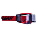 LEATT GOGG VELOCITY 5.5 ROLL-OFF Red/Clear - Driven Powersports
