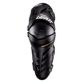 Leatt Dual Axis Knee & Shin Guard Black SM-MD - Driven Powersports