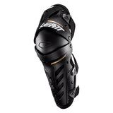Leatt Dual Axis Knee & Shin Guard Black SM-MD - Driven Powersports
