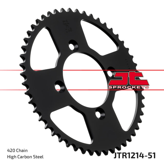 JT SPROCKETS SPROCKET REAR 420 51T - Driven Powersports