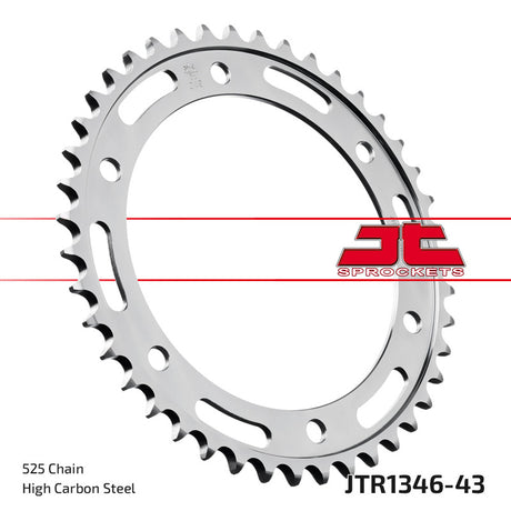 SPROCKET REAR 525 43T - Driven Powersports