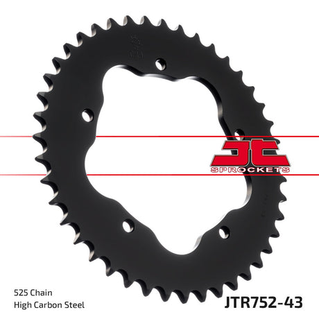 SPROCKET REAR 525 43T - Driven Powersports