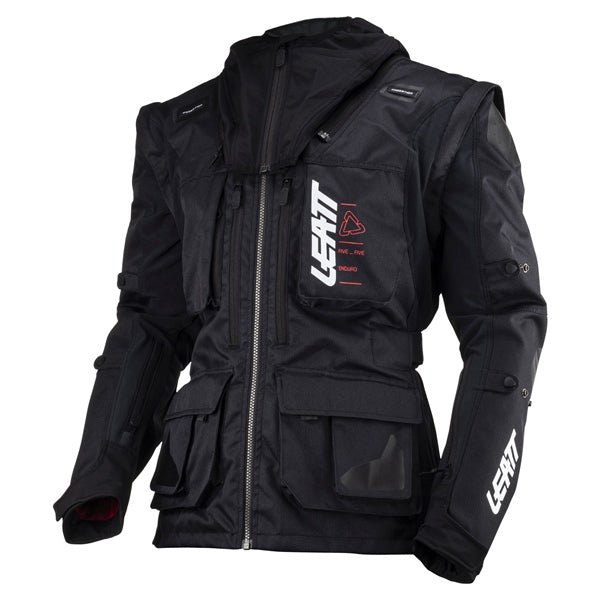 Leatt Jacket 5.5 Enduro Black SM - Driven Powersports