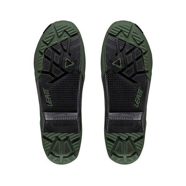 Leatt Boot Sole 8/9 Black/Cactus - Driven Powersports
