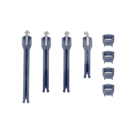 Leatt 4.5/5.5 Flexlock Strap Kit Blue (dark) - Driven Powersports