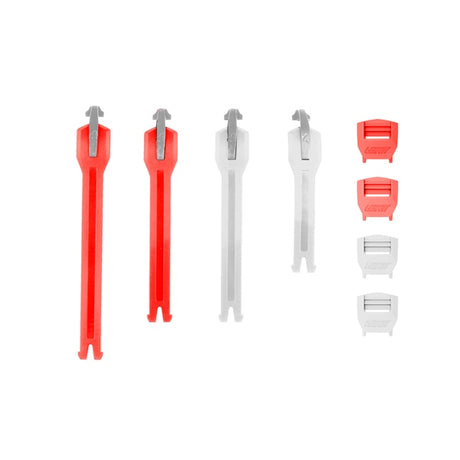 Leatt 4.5/5.5 Flexlock Strap Kit Gray - Driven Powersports