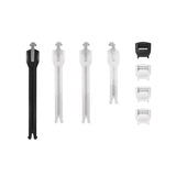 Leatt 4.5/5.5 Flexlock Strap Kit White - Driven Powersports