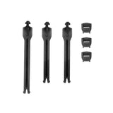 Leatt 3.5 Strap Kit - Junior Black - Driven Powersports